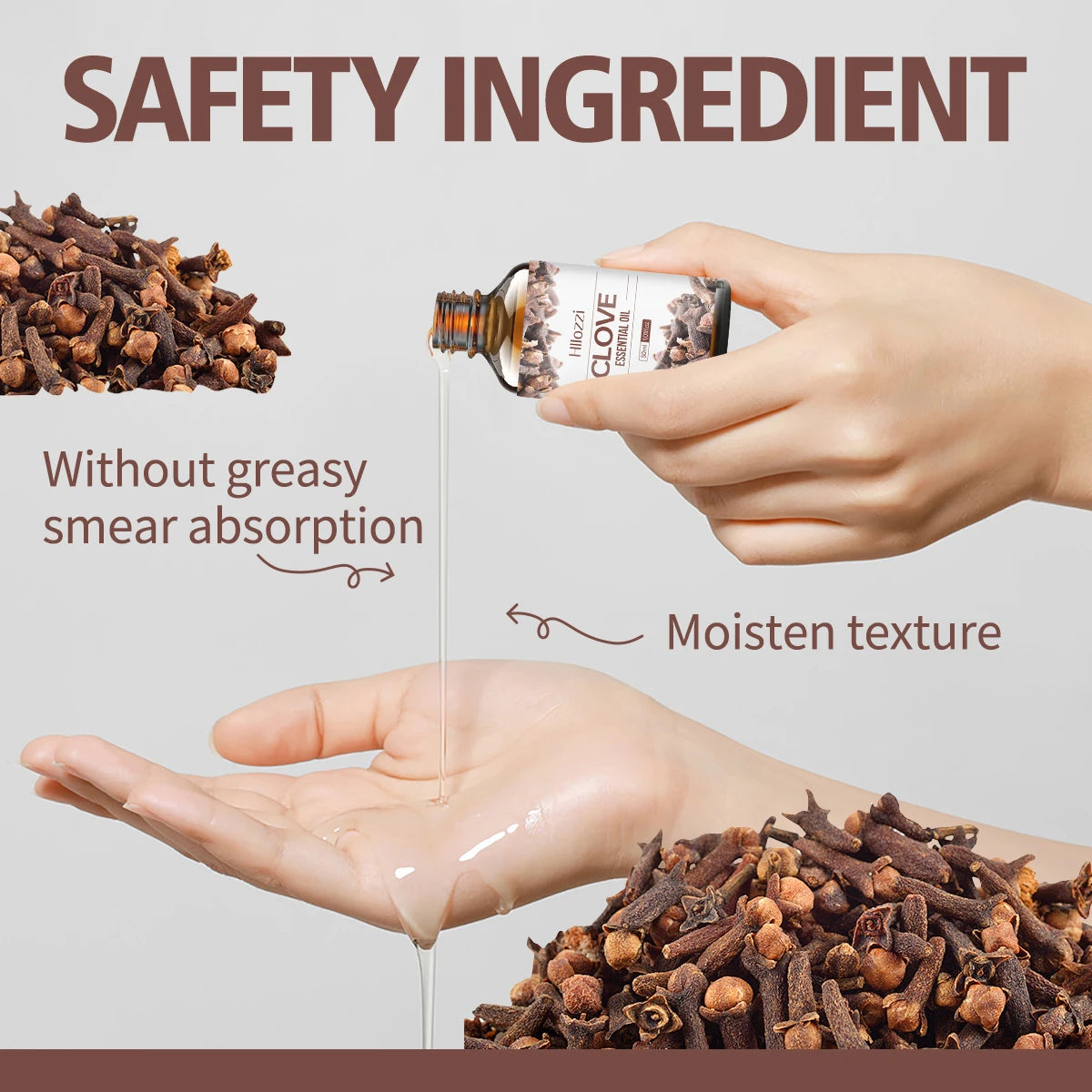 30ml clove essential oil non-greasy long-lasting fragrance aromatherapy diffuser humidifier massage soap DIY production Zpaxo