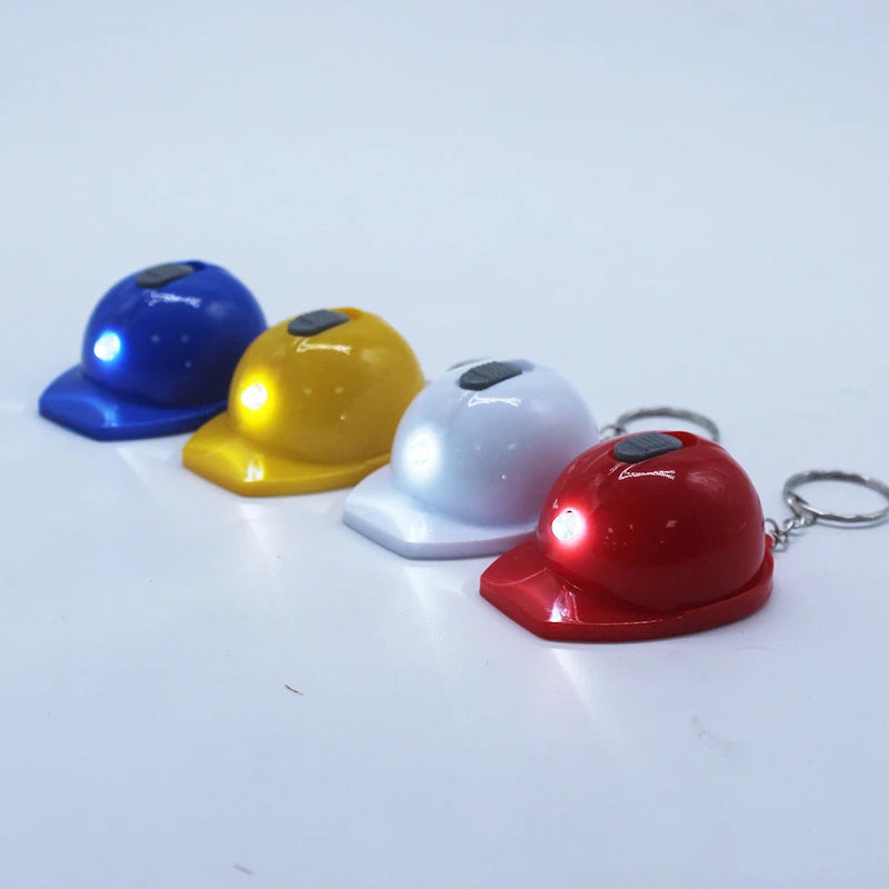 LED Helmet Bottle Opener Keychain – Flashing Light Party Tool