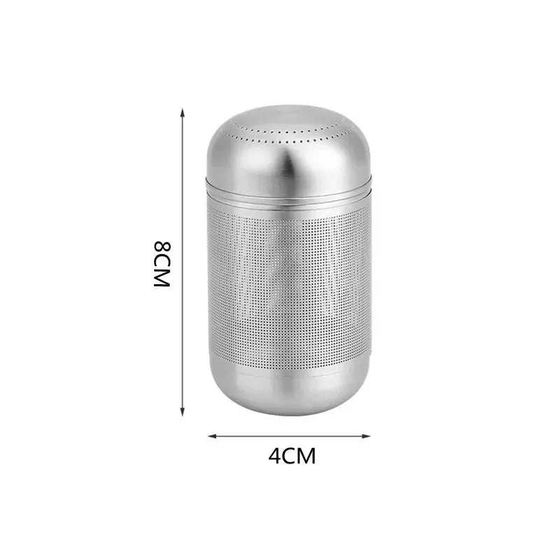 Tea Strainer Stainless Steel Infuser Leaves Spice Seasoning Ball Zpaxo 1pc S