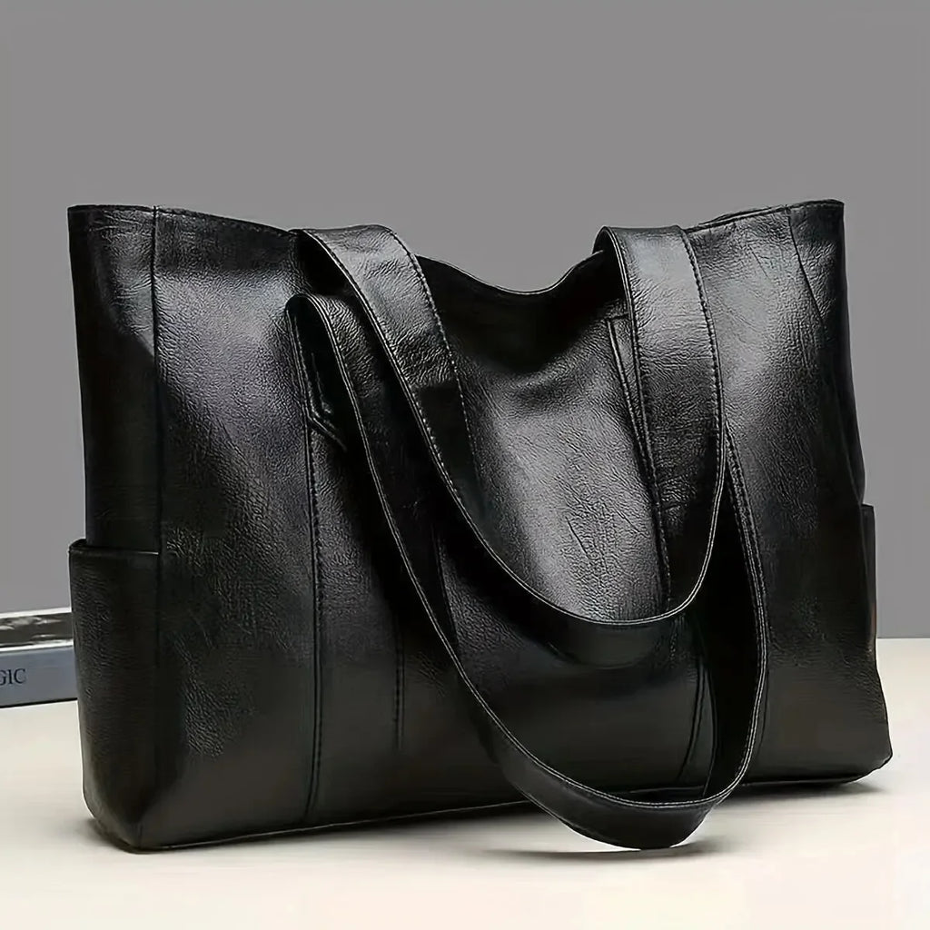 2025 Capacity Vintage Large Tote Bag Retro Vegan Shoulder Casual