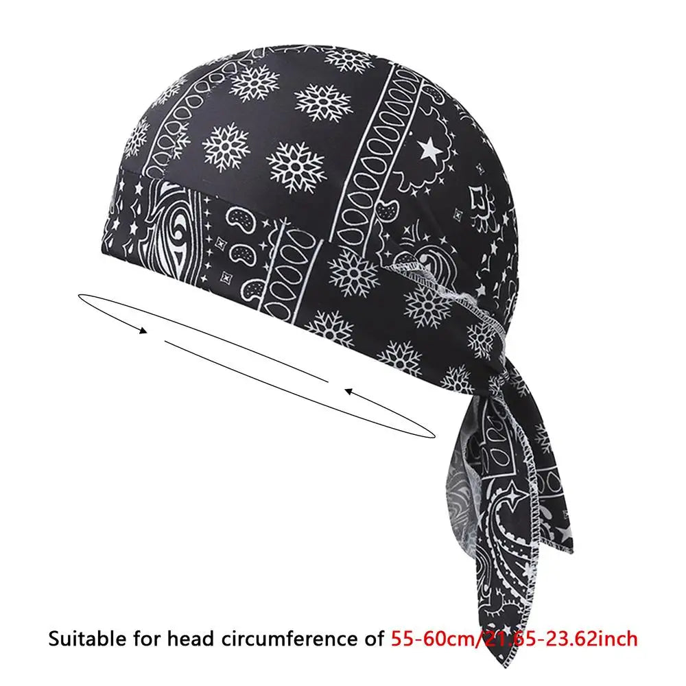 Do Rag Stretch Breathable Sweat Wicking Headscarf Skull Caps Beanie