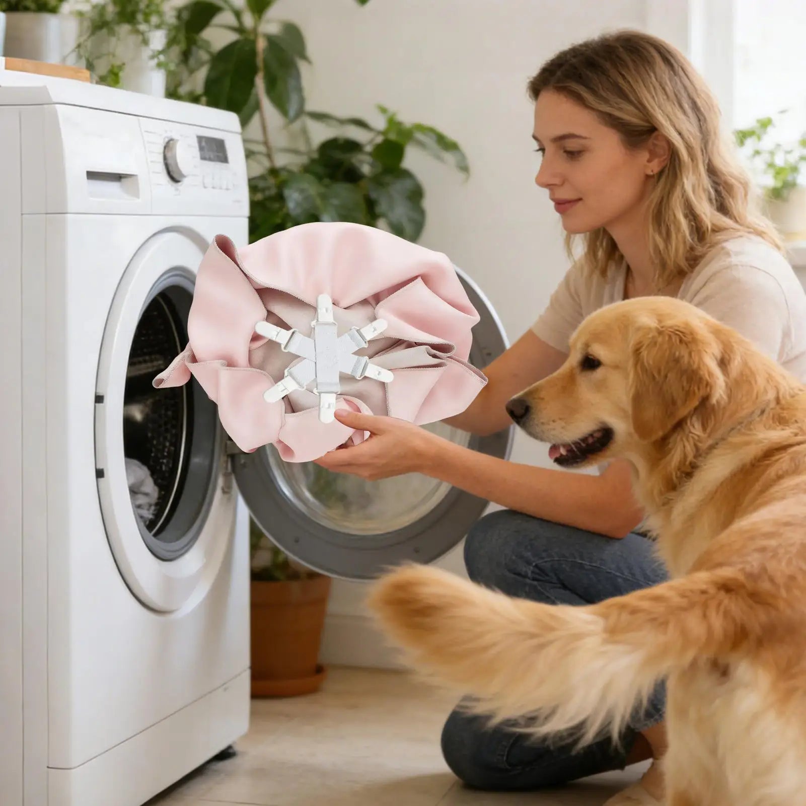 Anti Twist Bed Sheet Clips Dryer Tangling Laundry Prevent Knots