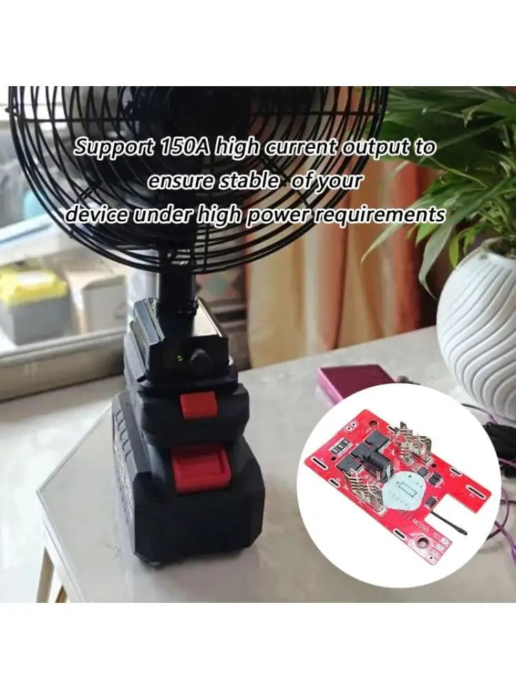 652F Advanced 150A Lithium batteries Protections Board Thermal Control Cell Balancing for 21700 DC18V21V 150A Power Tool Zpaxo CN