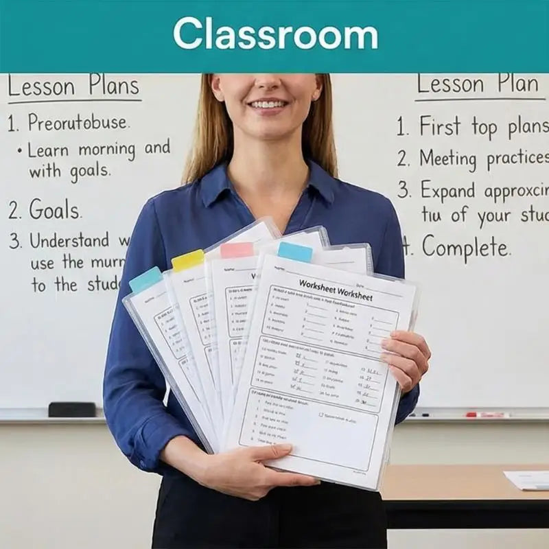 Practical PP Document Organizers 36Units Keep Papers Neat Clean