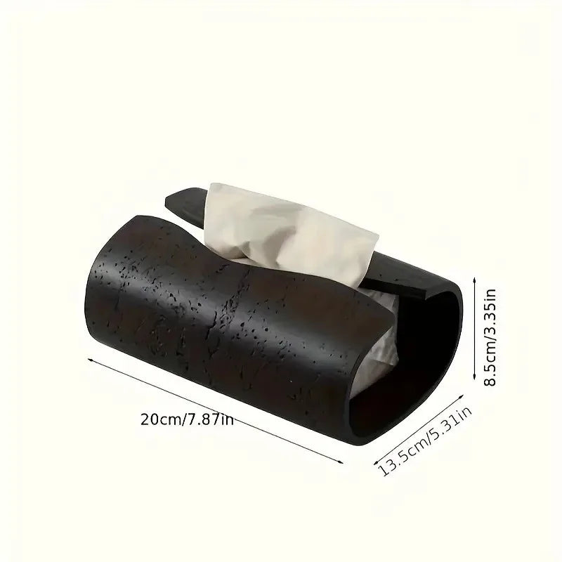 Resin Stone Imitation Tissue Box – Modern Home & Bath Decor