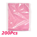 100/200Pcs Disposable Nail Art Vacuum Dust Collector Non-Woven Filter Paper Manicure Machine Dust Filter Paper Cleaning Tools Zpaxo 200Pcs-Pink