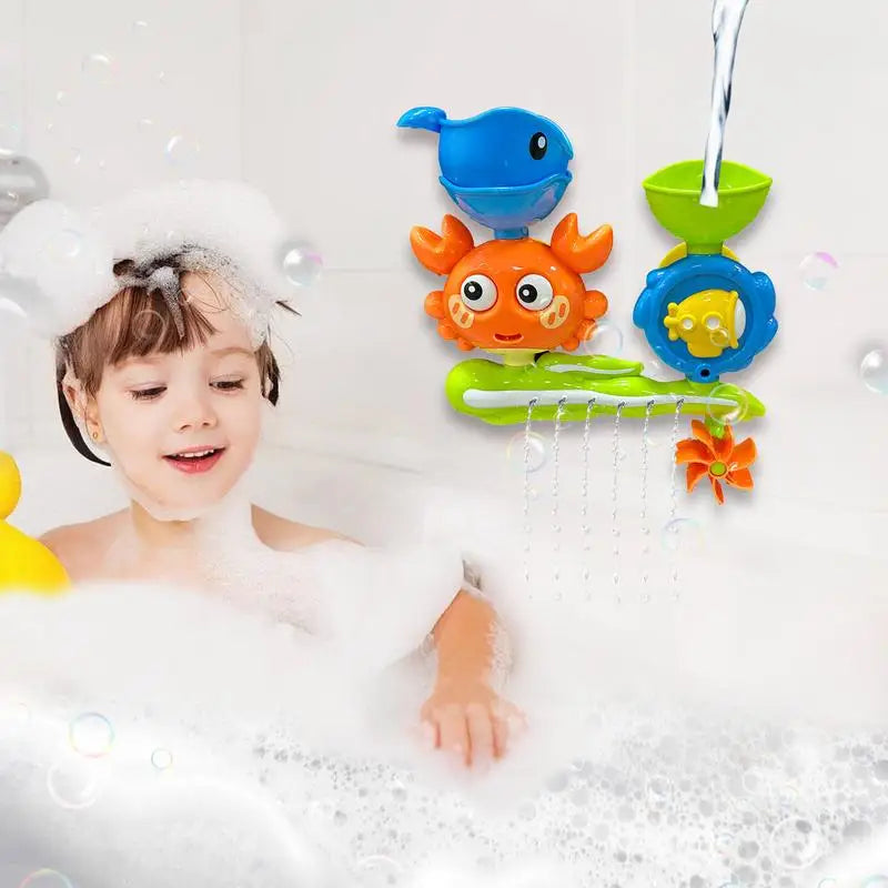 Suction Cup Bath Toys Child Bathroom Toys Beach Swimming Pool Entertainment Tool Kids Bathroom Playing Supplies For Bathtub Zpaxo