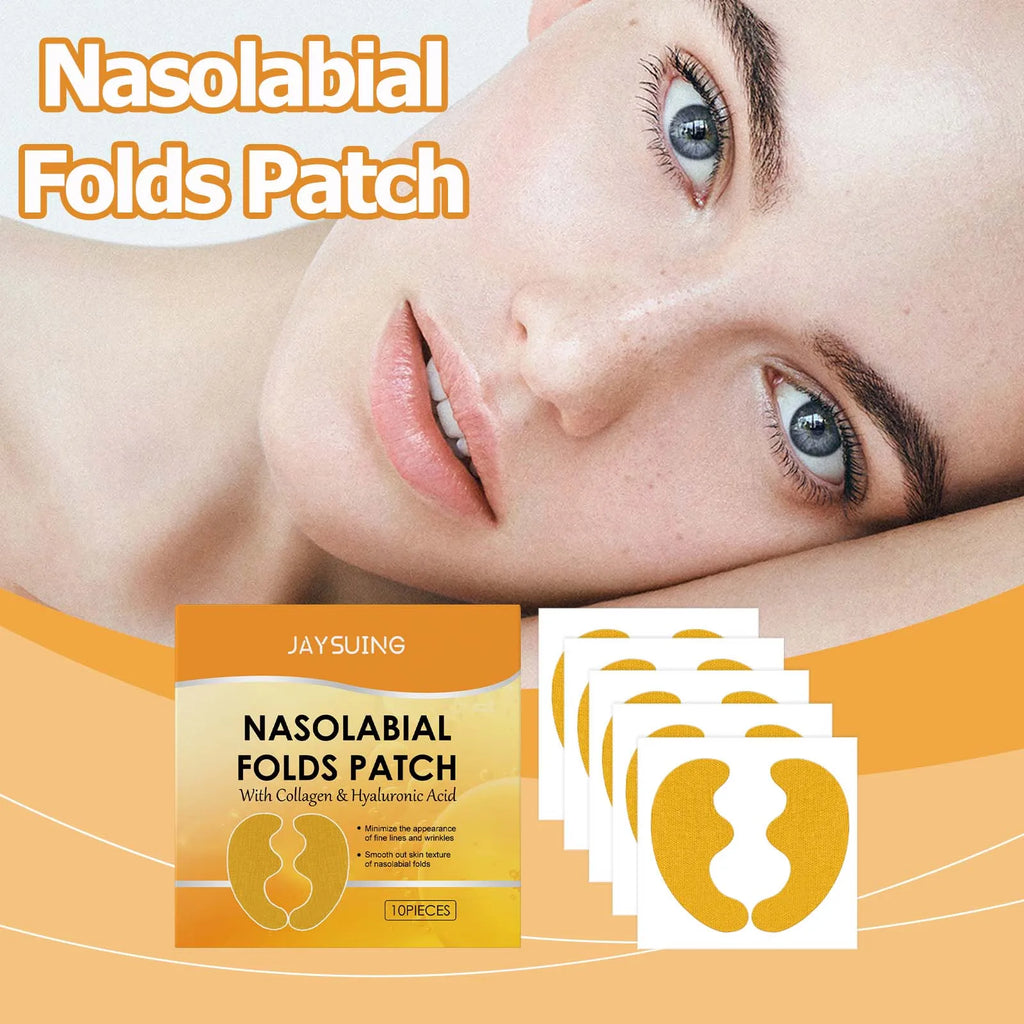 Nasolabial Folds Patches – Collagen & Hyaluronic Acid Anti-Wrinkle Anti-Wrinkle Facial Patch Zpaxo