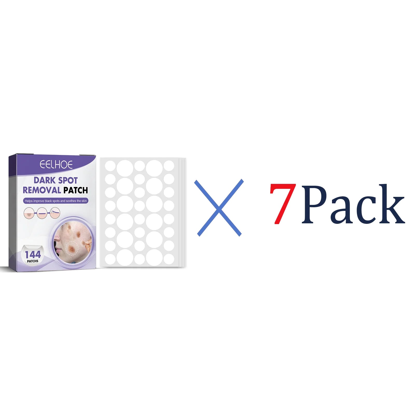 144Pcs EELHOE Hydrocolloid Face Removal Patch Niacinamide Vitamin C Smooth Skins Improve Cleansing Brightening Skin Shrink Zpaxo 1008 Pcs