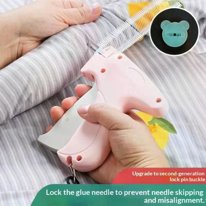 Label Gun Quilt Holder Hangtag Soft Silicone Pinless Snap Single Zpaxo