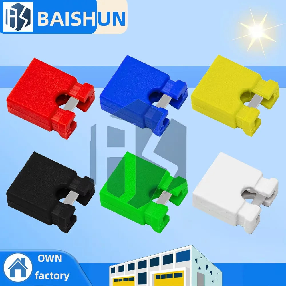 Shorting Jumper Caps Shunts PCB Pin Header Connector Parts Zpaxo