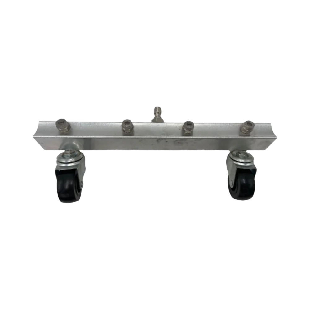4 Nozzle Design Car Chassis Washer Stainless Steel Quick Connector Zpaxo Silver