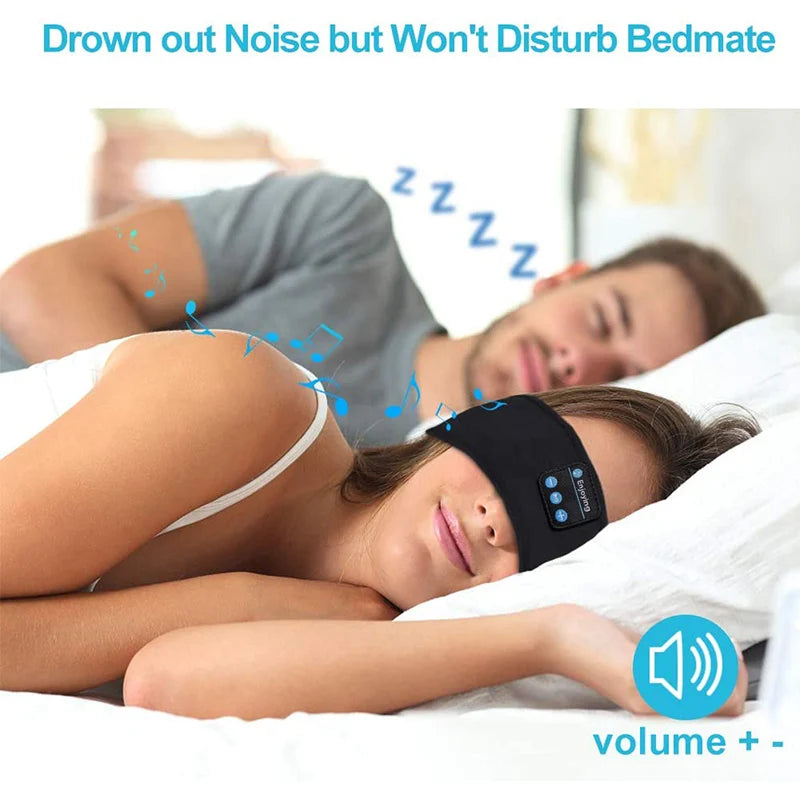 Fone Bluetooth Sleeping Headphone Eye Mask Sleep Headphones Music Zpaxo