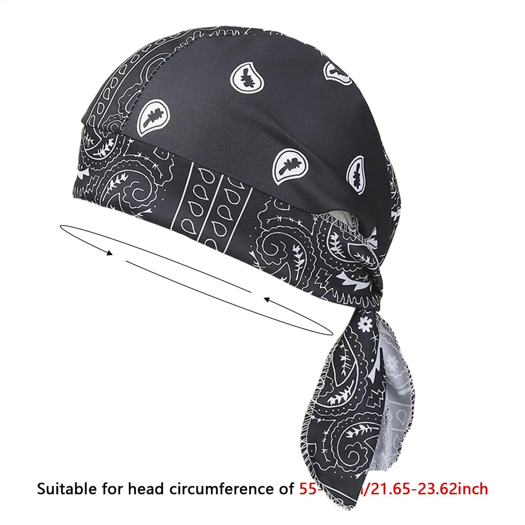Do Rag Stretch Breathable Sweat Wicking Headscarf Skull Caps Beanie