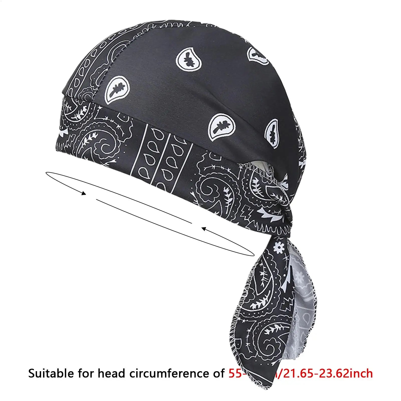 Do Rag Stretch Breathable Sweat Wicking Headscarf Skull Caps Beanie