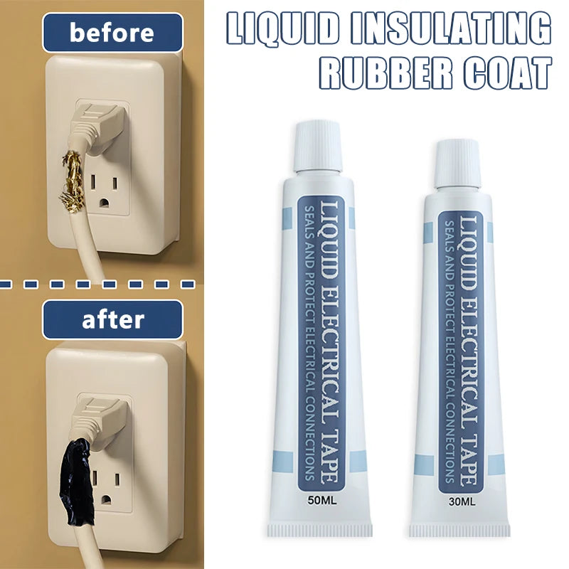 50 Liquid Insulating Tape Repair Rubber Electrical Wire Cable Coat