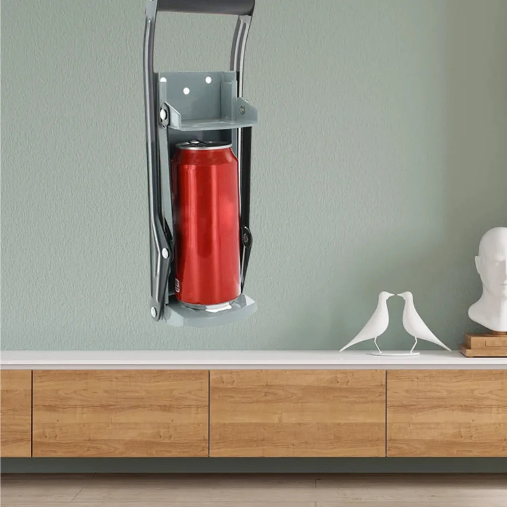 1pc Can Crushers Wall Mounted Aluminum Can Smasher - Ideal for Garbage Can and Recycling Bin kitchen accessories Zpaxo
