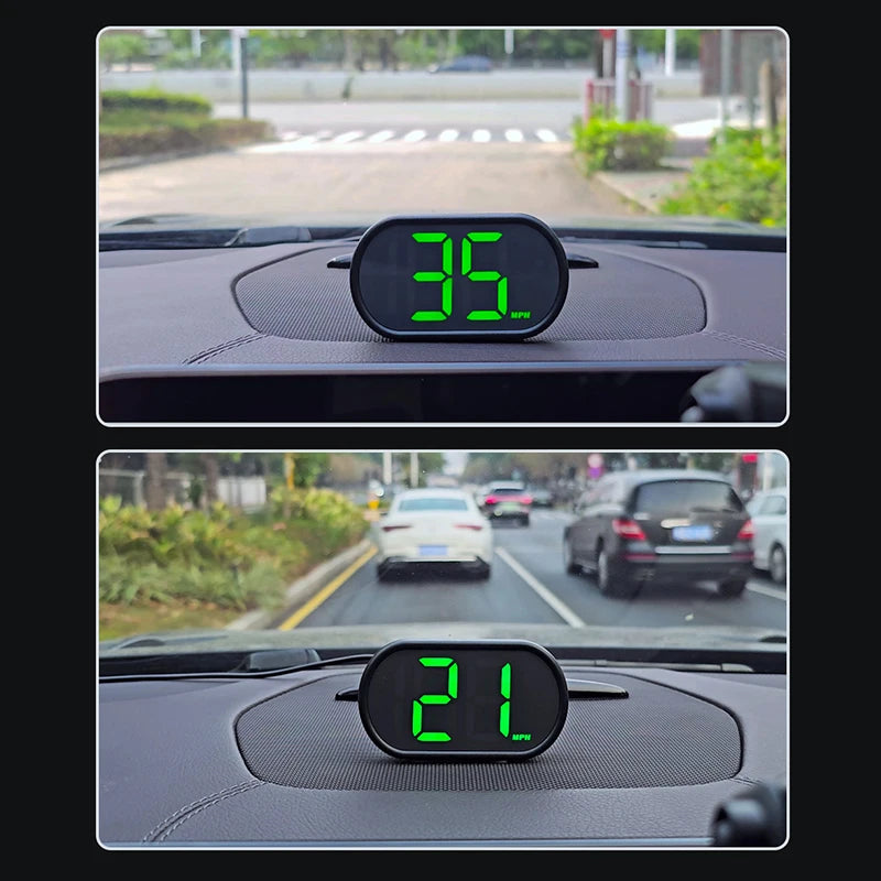 HUD Head-Up Display LED Digital Speedometer for Car & Truck