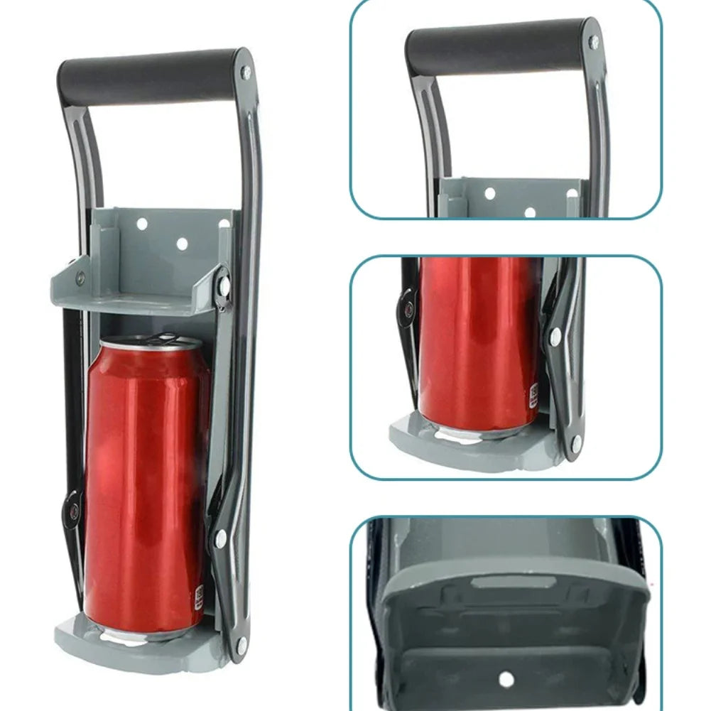 1pc Can Crushers Wall Mounted Aluminum Can Smasher - Ideal for Garbage Can and Recycling Bin kitchen accessories Zpaxo