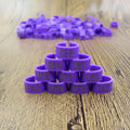 Bird Clip Ring ID Plastic Digital Markup Parrot Pigeons 10 Colors