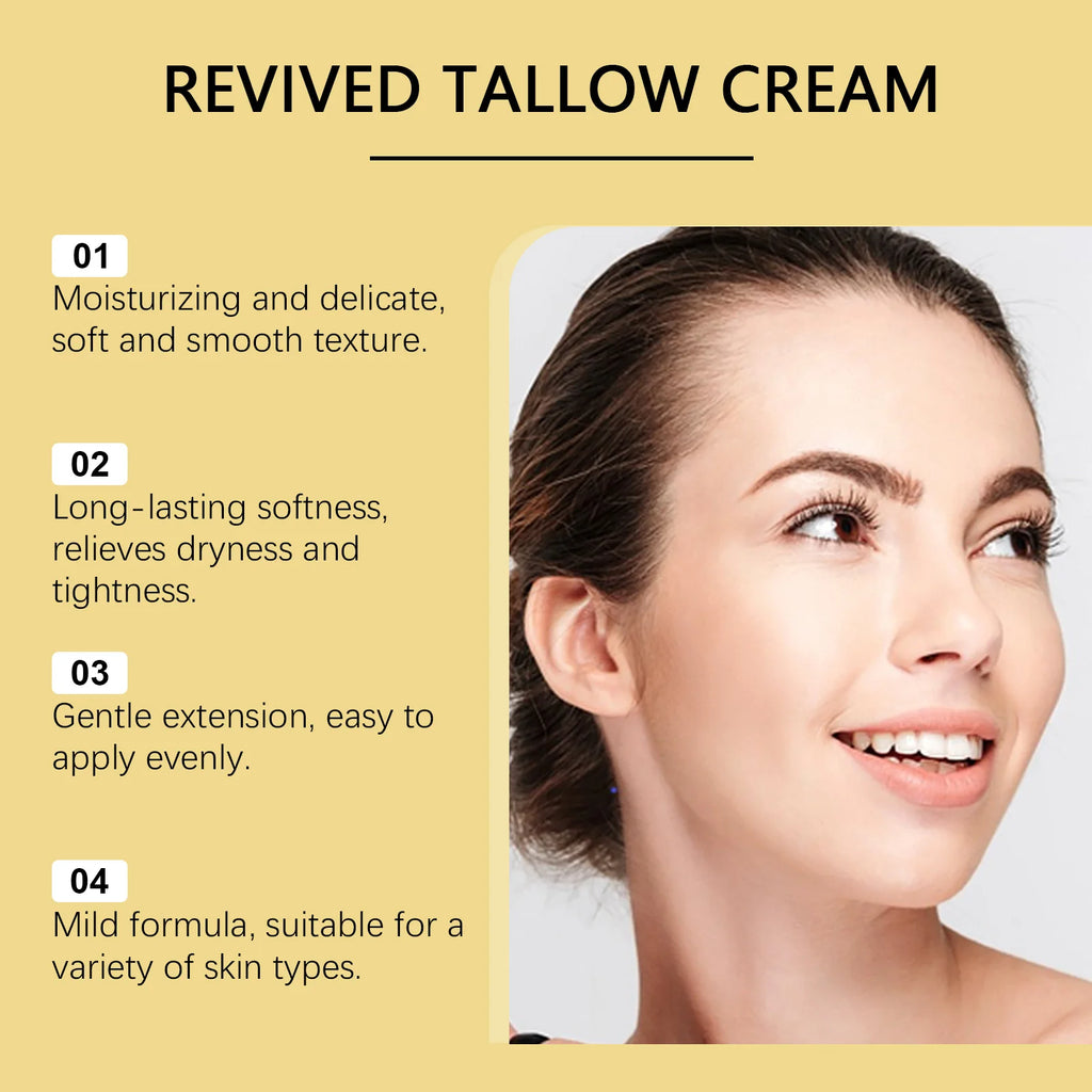 Tallow Honey Moisturizing Cream – Antioxidant Skin Repair 60g Skin Moisturizing Cream Zpaxo
