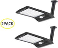 36 LED Solar Street Light PIR Motion Sensor Waterproof Outdoor Wall Lamp Garden Lighting Solar Powered Lighting Zpaxo 2 Pack
