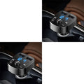 Bluetooth 5.0 Car FM Transmitter – Dual USB Charger & Handsfree