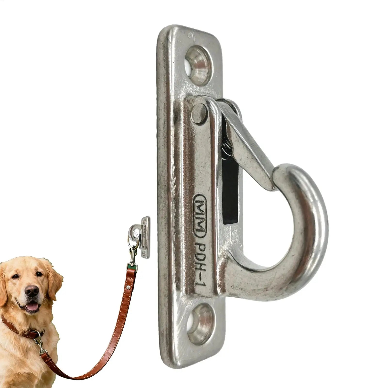 Dog Leashes Holder Heavy Duty Stainless Steel Wall Mount Hook Pet