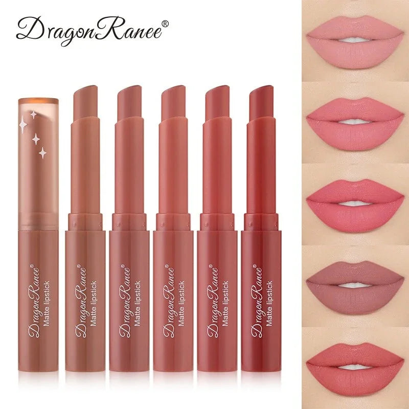 Velvet Matte Lipstick Moisturizing Lip Gloss Easy Rotating Pen Rich Zpaxo