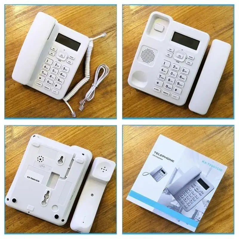 652F KX-6001CID Fixed Landline Home Telephone Caller Display Zpaxo