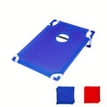Red Blue Portable Corn Hole Game Foldable Durable Beach Bag