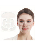 Silicone Face Lifting Patches – Reusable Anti-Wrinkle Forehead Cheek Chin Stickers, Waterproof, Firming, Long-Lasting, Unisex Zpaxo 5 PCS
