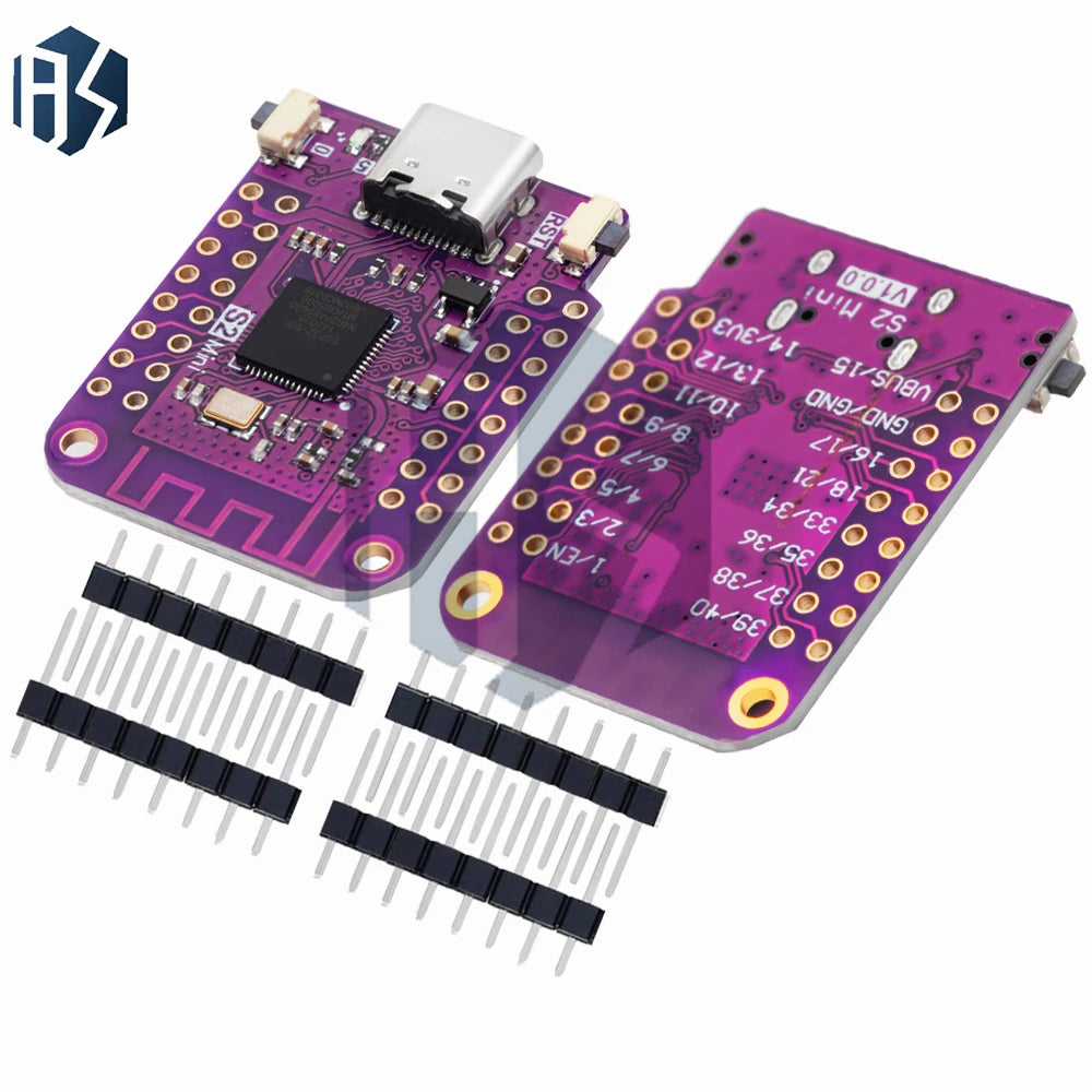 ESP32-S2 Mini Iot Development Board ESP32-S2FN4R2 Wi-fi 4 802 11 B G Zpaxo