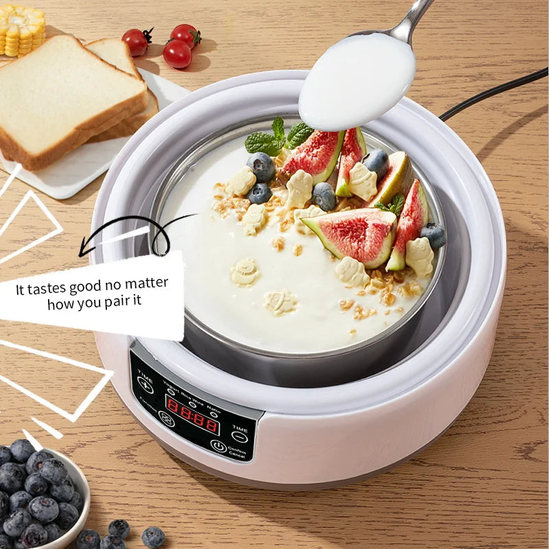 Electric Mini Yogurt Maker Automatic Rice Wine Maker DIY Yogurt Household Zpaxo