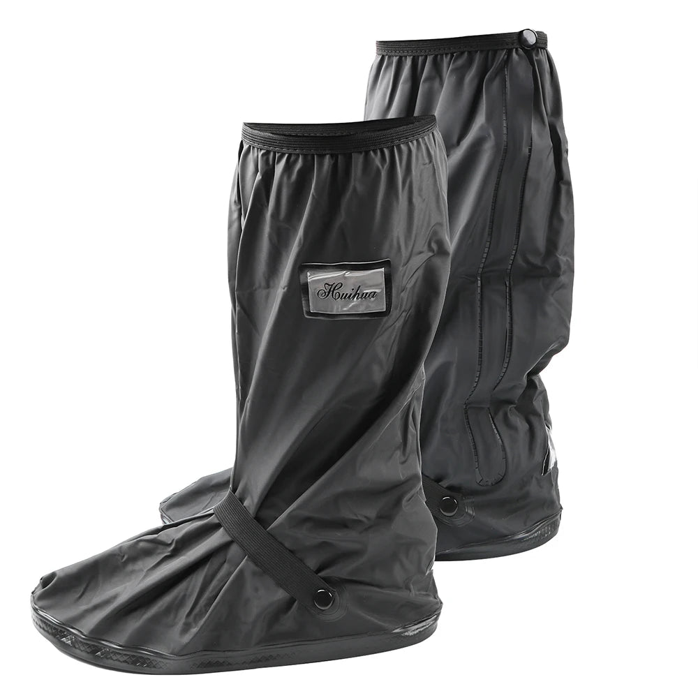 Non-slip Boot Covers Rainy Snowy Day Motorcycle Scooter Bike Rain