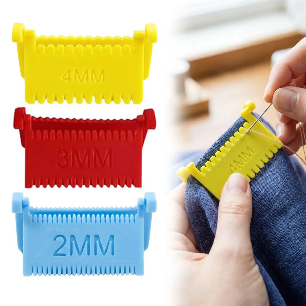 1 Piece Quilting Sewing Gauge Tool For Hemming, Edge Stitching, And Seam Guidance Zpaxo