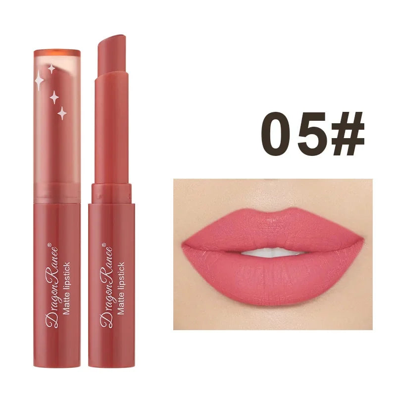 Velvet Matte Lipstick Moisturizing Lip Gloss Easy Rotating Pen Rich Zpaxo 5