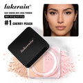 2 Colors Easy Bake Loose Powder Brightening Correcting Duo LongLasting Oil Control Natural Face Waterproof BrighTening Makeup Zpaxo 01Cherry Peach