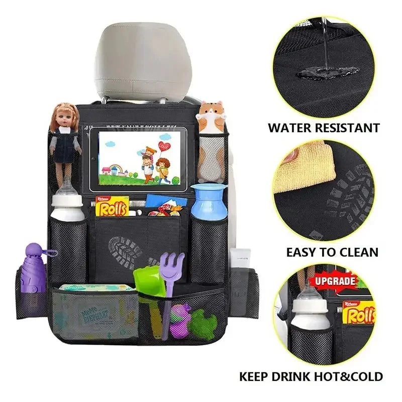 Car Seat Organizer Multifunctional Oxford Fabric Back Multi Pocket