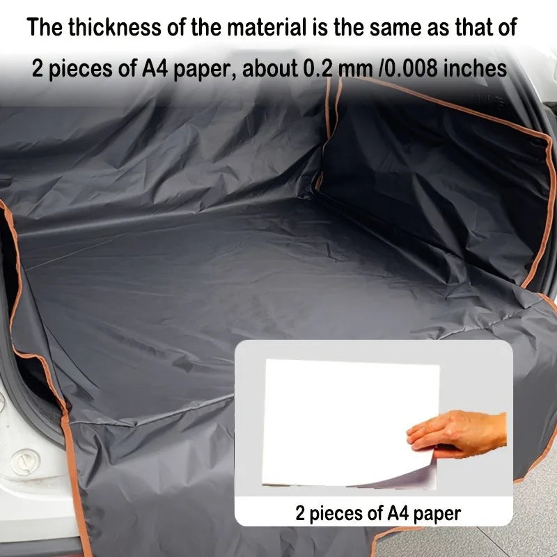 Waterproof Scratch-resistant Car Trunk Mat SUVs Pet-friendly Liner