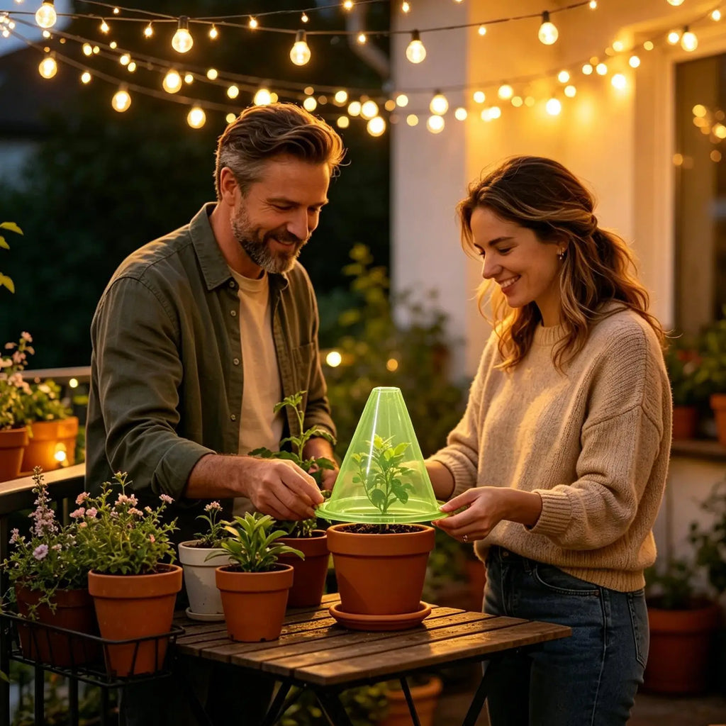 Plant Cloches Garden Transparent Covers Reusable Protectors Vegetable
