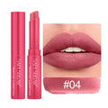 6-Color Nude Matte Lipstick Pencil Waterproof Lip Sticks Not Fading Sexy Red Velvet Lipsticks Long Lasting Lip Makeup Cosmetics Zpaxo 04
