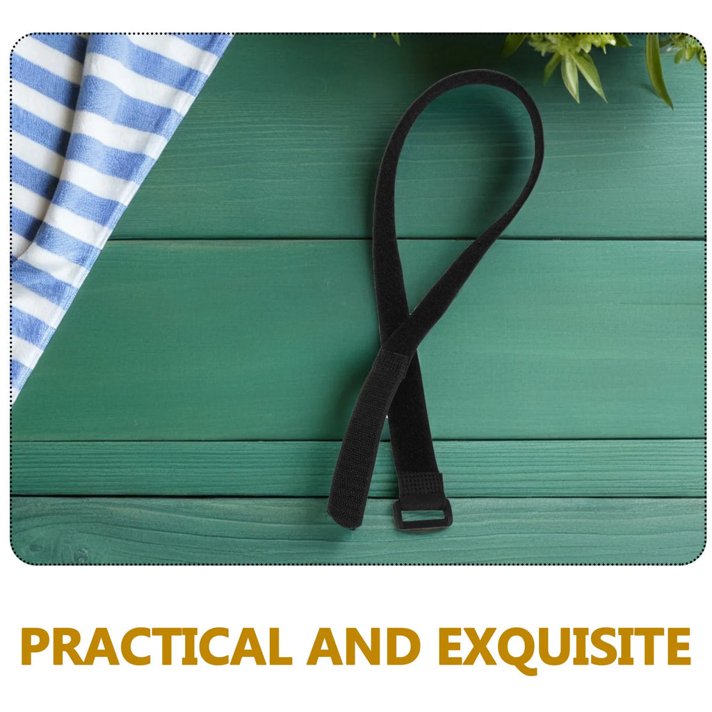12Pcs Adjustable Garden Umbrella Straps 25mmx600mm Windproof Patio Umbrella Tie Down Bands Reusable Storm Stabilizer for Deck Zpaxo