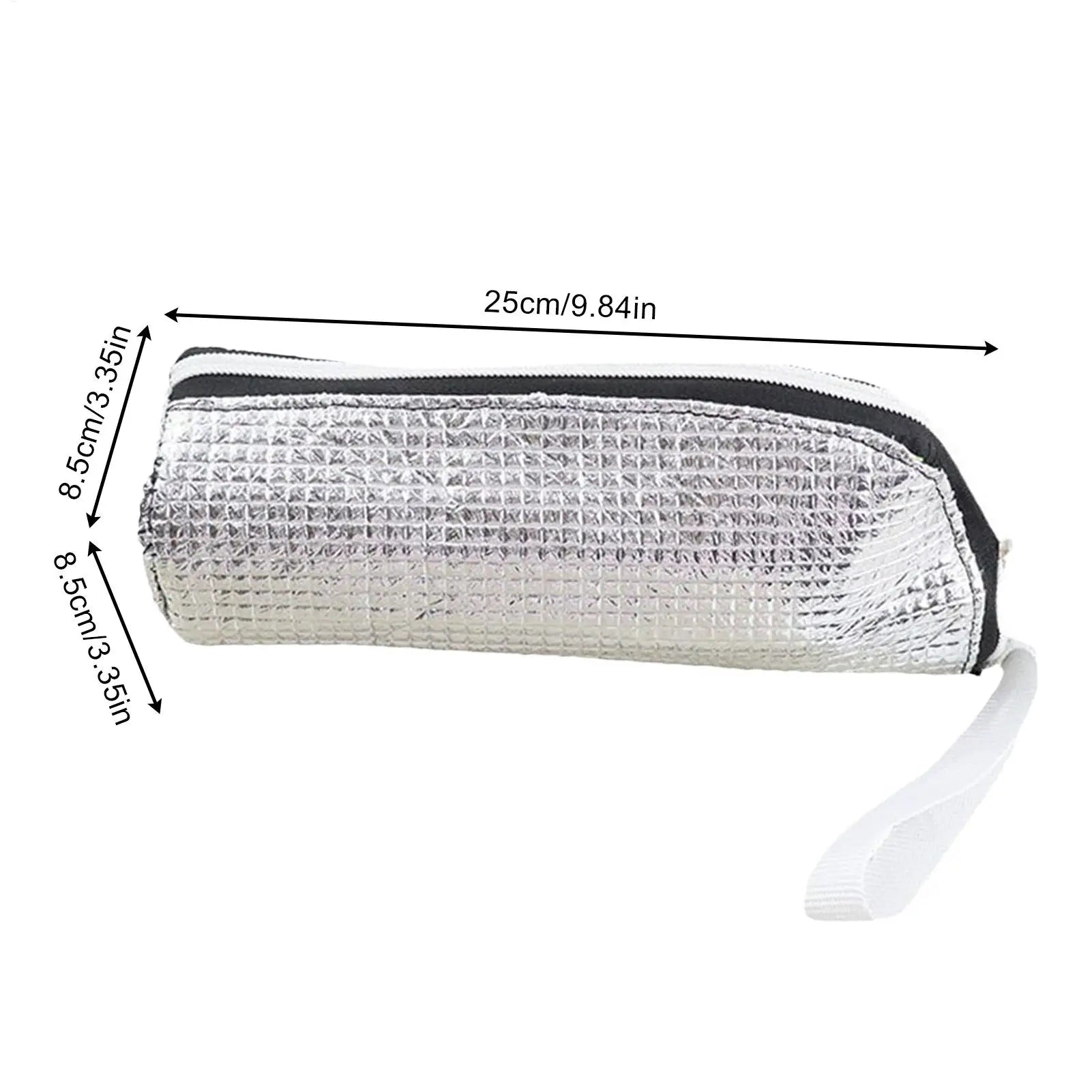 Water Bottle Sleeve Thermal Insulated Water Bottle Bag Beverage Carrier Pouch Insulators Bag For Traveling Fitness Outings Zpaxo