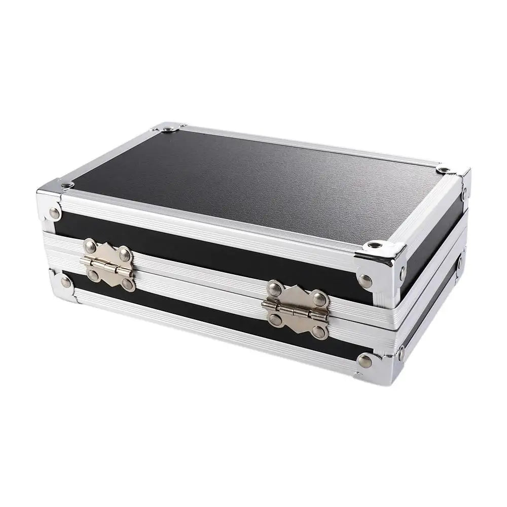Aluminum alloy Impact Resistant Metal Outdoor Camping Metal Storage Store Items Toolbox Travel Suitcase Jewelry Box Storage Box Zpaxo