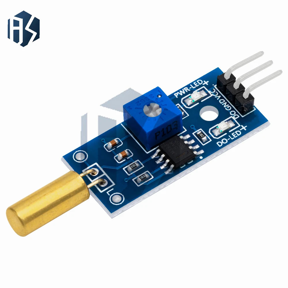 SW-520D Tilt Angle Sensor Module High-sensitivity Ball Switch Motion Zpaxo
