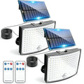 106 400 LED Solar Motion Sensor Floodlight Outdoor Security Light 16 Zpaxo 106LED 2PCS