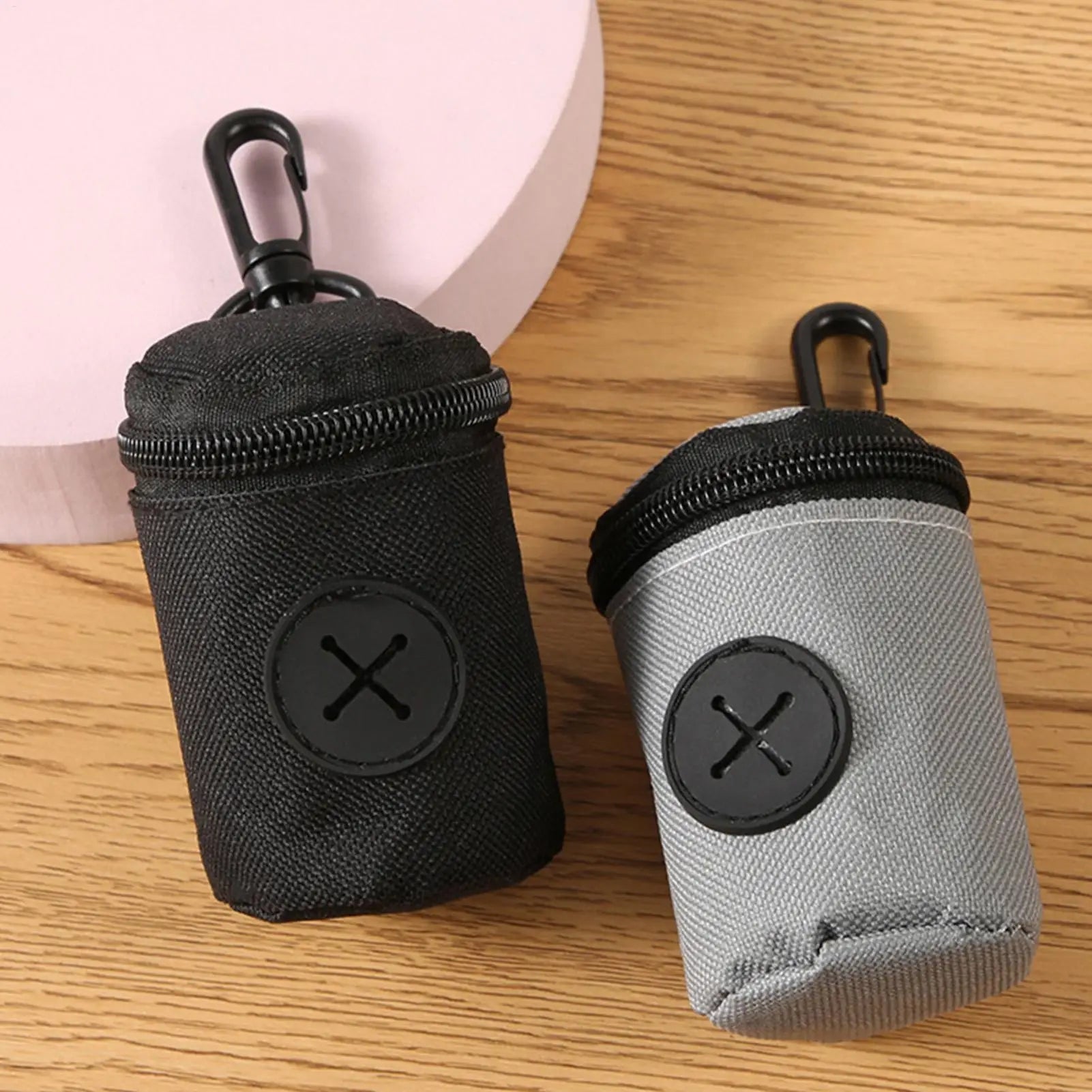 Dog Poop Bag Carrier Portable Pet Waste Bag Dispenser Luxury Stylish Dog Garbage Holder Dispensers pet Cleaning Supplies Zpaxo