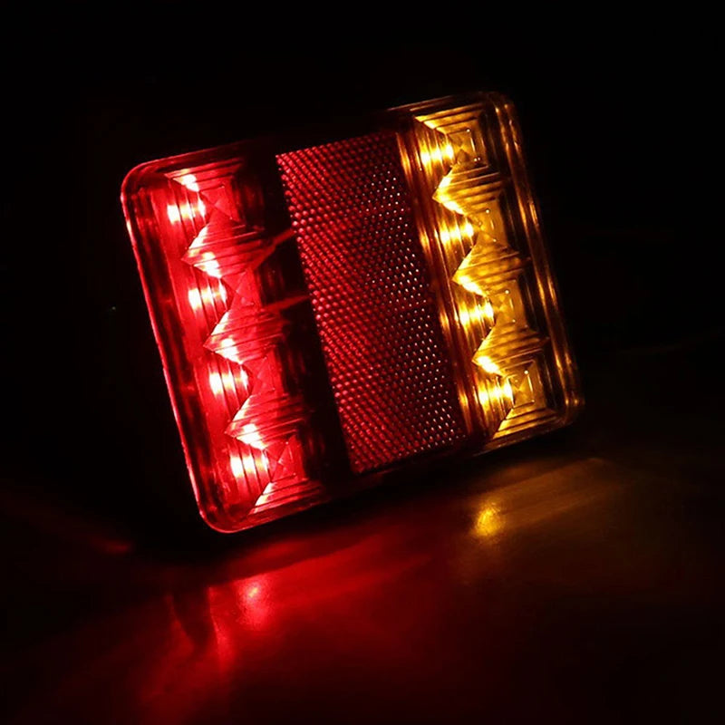 Car Truck LED Rear 12V Lights Lamps Waterproof Tailighttail Light