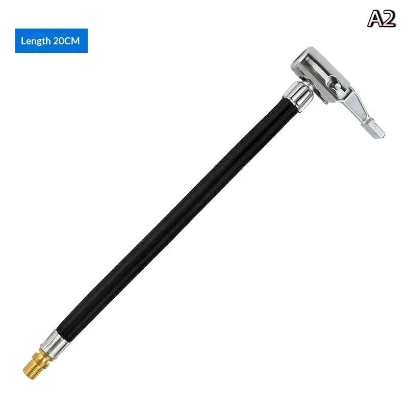 10 20 Tire Inflator Hose Extension Tube Bike Car Tyre Locking Air Zpaxo A2